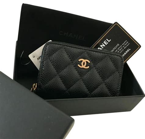 chanel card holder blog|Chanel card holder zip around.